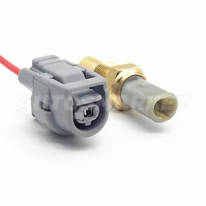 OEM Coolant Temperature Sensor And Connector Plug For Toyota Corolla 1995-1997 - Picture 1 of 15