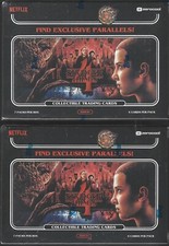 Stranger Things Season 4 TWO Blaster Boxes Exclusive Parallels Rare Autos Topps