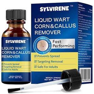 Wart Removal Liquid with Salicylic Acid for Hands Feet Genital Corn Callus - Bild 1 von 6