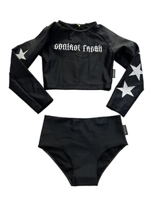 Nununu Triple Star Shirtini in Black - Picture 1 of 3