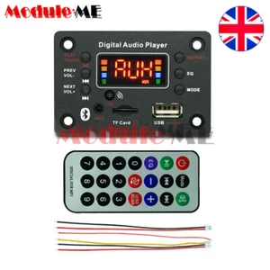 DC7-20V 2x40W Bluetooth Digital Audio Player MP3 Decoder/Power Amplifier Board - Picture 1 of 10