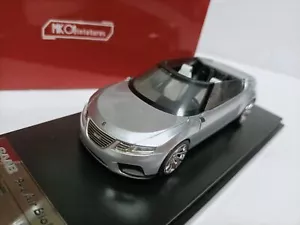 MK Miniatures 1/43 Saab 9-x Air BioHybrid Concept Open Roof silber - Bild 1 von 6