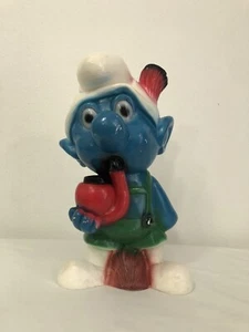 PEYO PUFFO TIROLESE DUPUIS MADE WEST GERMANY ALTEZZA CM 30 CODICE 20081 VINTAGE - Foto 1 di 23