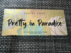 Violet Voss Pretty in Paradise All in One Face & Eye Shadow Palette 14.2 g NIB - Picture 1 of 3
