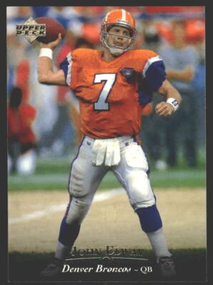 John Elway #82 1995 Upper Deck Denver Broncos - Image 1 of 2
