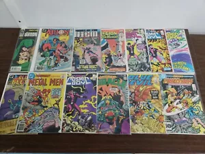 13 Vintage DC Cosmic Boy. Blue Devil, Atom 1977,1983,1985,1988 Comic Lot - Bild 1 von 14