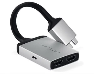 MacBook SATECHI Dual USB-C Dual HDMI Adapter für 2x 4K @ 60 Hz - Photo 1/1