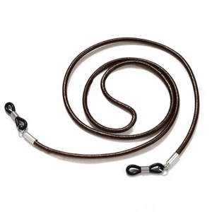 Gafas de sol de cuero PU cadena de gafas soporte de cuerda cordón gafas cable - Imagen 1 de 11