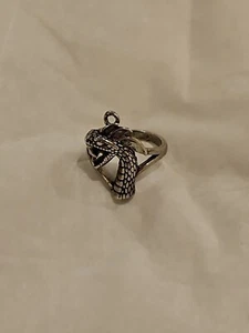 Anillo Motociclista - Cobra, Talla 7, Vintage Gordon & Smith (G&S)  - Imagen 1 de 4