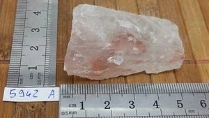 QUARTZ FRAISE pierre brute mineraux lithotherapie reiki esoterisme strawberry - Picture 1 of 2