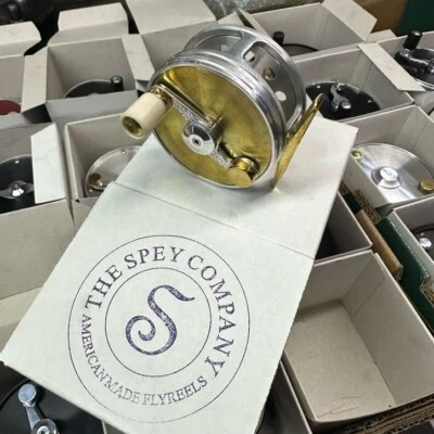 Carrete Speyco Click & Pawl Spey Fly clásico de 3 pulgadas estilo vintage hecho en EE. UU. Foto 1 de 4