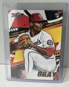 2022 Topps Fire #167 Josiah Gray RC Washington Nationals - Picture 1 of 2