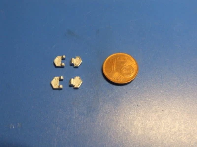 Scharniere Typ 2, deut. Fahrzeuge, WK II, RC Panzer Zubehör, Maßstab 1:16