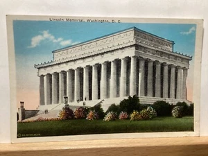 The Lincoln Memorial: Washington, D.C. - Vintage Postcard - Picture 1 of 3