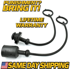(2 Pack) Hydraulic Coupler Dust Plug & Cap fits Parker Quick 3/8" H3-62-T8 - Picture 1 of 6