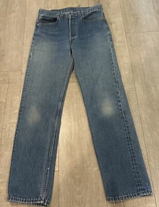 Jeans Levi's 501xx Vintage Años 90 Adulto 33X34 Botón Mosca Denim Recto HECHOS EN EE. UU. - Imagen 1 de 13