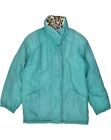STRATOS Womens Padded Jacket UK 22 3XL Turquoise AF31
