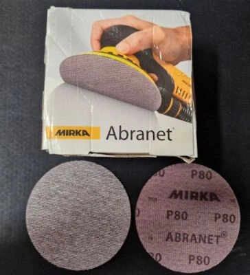 ABRANET-Scheiben Ø125, P80, 1 VPE = 50 Stück - Bild 1 von 4