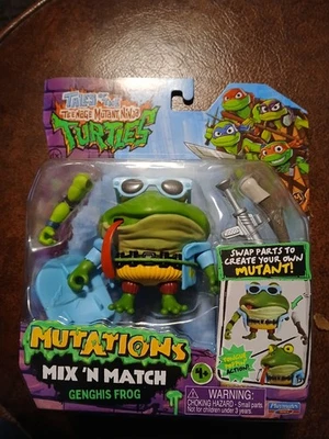 TMNT Teenage Mutant Ninja Turtles Mutations Mix 'N Match Genghis Frog НОВАЯ - Изображение 1 из 2