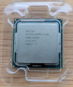 Intel 3rd Gen Core i5-3570K SR0PM 3.40GHz (Turbo 3.80GHz) 6M 4-Core LGA-1155 CPU - Picture 1 of 2