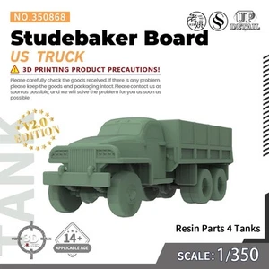 SSMODEL SS350868 1/350 Military Model Kit US Studebaker Board Truck - Bild 1 von 5