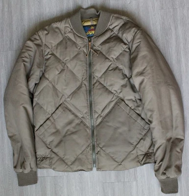 Eddie Bauer 1936 Skyliner Model Down Jacket Brown Quilted 550 Fil Mens Large - Image 1 of 4