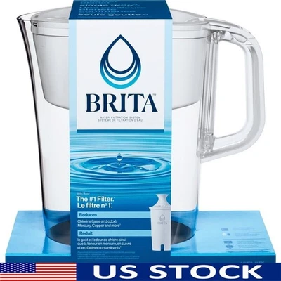 10 Cup Water Filter Pitcher BPA Free W/ Standard Filter SmartLight Indicator New - Image 1 of 4