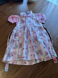 De colección Oshkosh Niñas 4T EE. UU. Flor Jersey Vestido Cuello Rosa Camisa Conjunto Conjunto Conjunto - Imagen 1 de 9