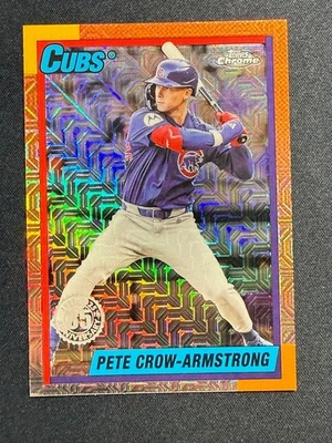 2025 Topps Update PETE CROW-ARMSTRONG Silver Pack Mojo BUY ANY 2 GET 1 FREE - Image 1 of 2