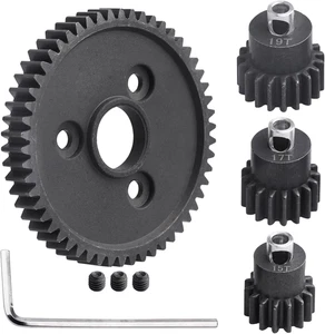 Metall Stahl 54T 32P Stirnrad mit 15T/17T/19T Ritzel Zahnradsätze ersetzen 3956... - Bild 1 von 1