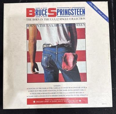 Bruce Springsteen The Born In The U.S.A. 12” Single Collection Box Set - Image 1 of 2