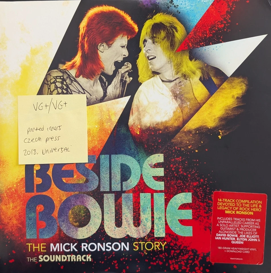 Beside Bowie The Mick Ronson Story Vinyl Record VG+/VG+ 2018 — 第 1/2 张图片