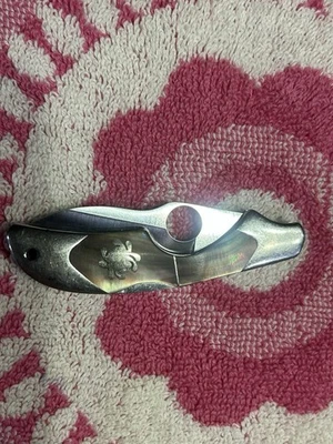 Cuchillo Kiwi Spyderco 75P Perla Labio Negro Foto 1 de 4