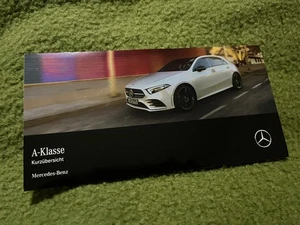 Mercedes Benz Betiebsanleitung A-Klasse Teile Nr. 177 584 02 05 Z100 - Bild 1 von 11