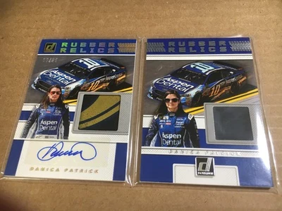 2018 PANINI DONRUSS NASCAR RUBBER RELICS SIGNATURES DANICA PATRICK RRS-DP 05/25+ - Image 1 of 3