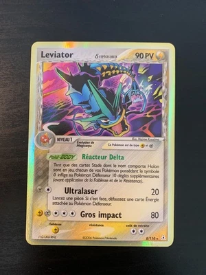 Carte Pokémon : Léviator 8/110 Holo Ex Fantômes Holon Française - Photo 1/4