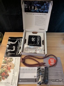P90X Extreme Home Fitness 12 DVD Disc Set Nutrition & Fitness Guide + Extras - Imagen 1 de 19