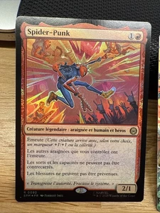 MTG SPM — Spider-Punk FOIL FR — NM French - Picture 1 of 1