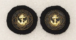 US Naval Sleeve Insignia 1183: Maritime Service Officer - Paar - Bild 1 von 1