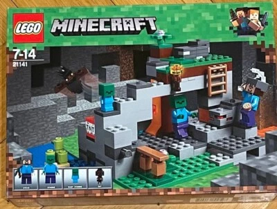 LEGO Minecraft The Zombie Cave 21141 Toy Building Kit 1295 pcs - Image 1 of 4
