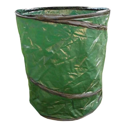 Pop Up Gartensack Laubsack 160 Liter PE-Gewebe Pop Up Säcke Abfallsack - Bild 1 von 3