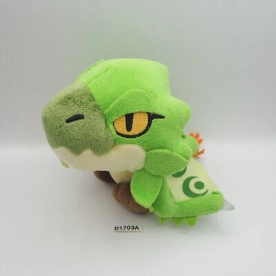 Monster Hunter D1703A Capcom Green Rathalos Rioreia Rathian Plush 7" Toy Japan - Image 1 of 4