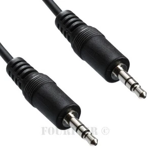 10ft 1/8" 3.5mm Stereo Audio Headphone Cable Cord Male to Male M/M MP3 Aux PC - Picture 1 of 1