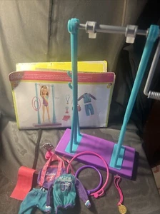 Barbie Team STACIE Gymnastics Playset with Spinning Bar and Other Accessories - Picture 1 of 4