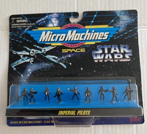 New 1994 Galoob Star Wars Micro Machines Imperial Pilots Mini Figures Sealed - Picture 1 of 11