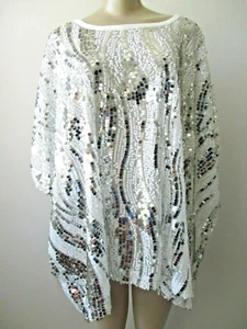 JOAN BOYCE SEQUIN EMBELLISHED CHOICE OF COLOR 3/4 SLEEVE TOP - NWT - Picture 1 of 39