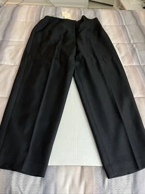 Calça Feminina Haberdashery By Leslie Fay Sportswear Preta Tamanho 16 Proporcional - Imagem 1 de 4