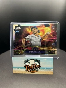 2024 Topps Cosmic Chrome Shota Imanaga Supernova SSP Cubs RC - Bild 1 von 2