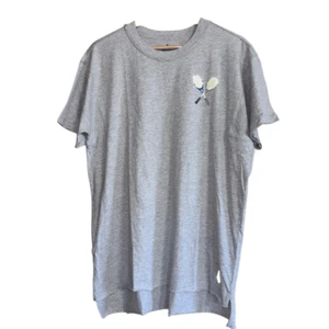 Free people movement Nina oversized tennis tee gray large new - Picture 1 of 11