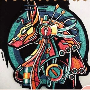 Parche táctico Anubis creativo mitología egipcia pulsera hágalo usted mismo parche de decoración - Imagen 1 de 7